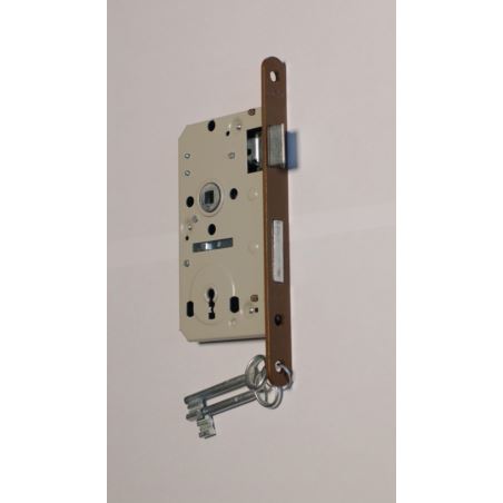 zamek wpuszczany72/60 klucz JANIA