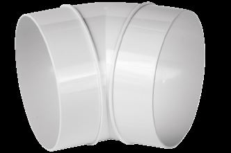 kolano okrągłe fi 125 kąt 45