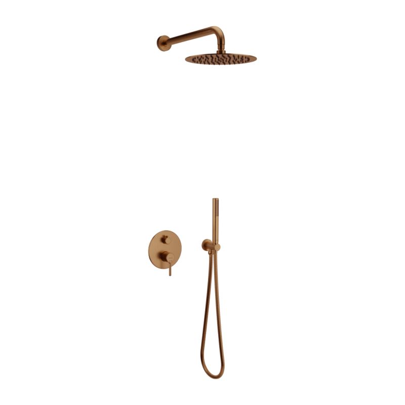 zestaw podtynkowy PI miedz szczotk.