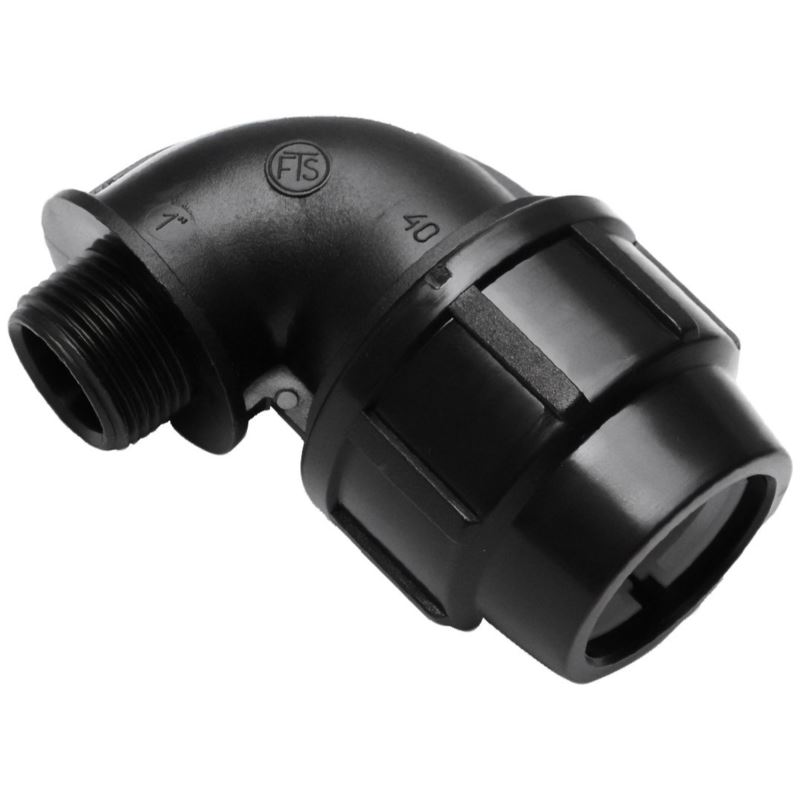 kolano PE 50x6/4" GZ