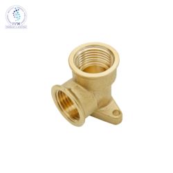 kolano mosiężne 1/2" z uchwytem